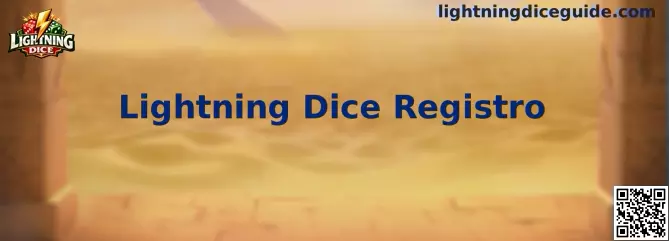 Guía visual de registro de Lightning Dice